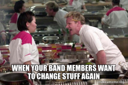 Band members be dumb sometimes
