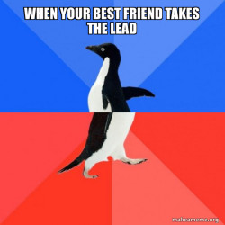 Socially Awkward Awesome Penguin