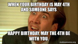 Sarcastic Nicholas Cage
