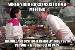 being told can't keep any records digitally, must use all paper records and do it in person instead of remotely. 