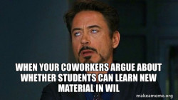 Tony Stark Eye Roll
