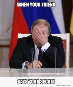 Putin Facepalm