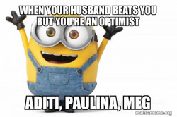 Abusive Husband = Happy Life