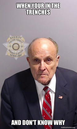 Rudy Giuliani Mugshot
