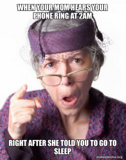 Disapproving Grandma