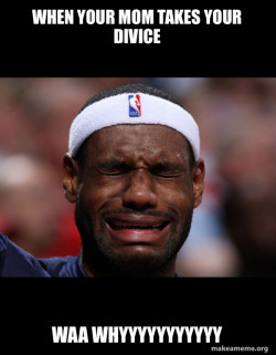 Lebron Crying