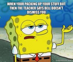 Tough SpongeBob