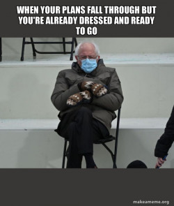 Bernie Sanders at the Inauguration