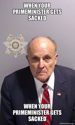 Rudy Giuliani Mugshot