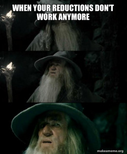 Confused Gandalf