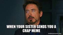 Tony Stark Eye Roll