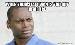 Confused Black Man