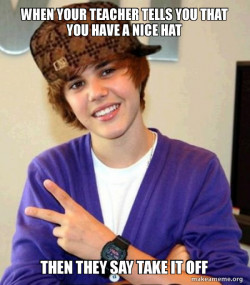Scumbag Justin Bieber