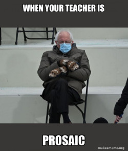 Bernie Sanders at the Inauguration