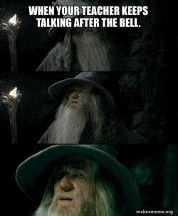 Confused Gandalf