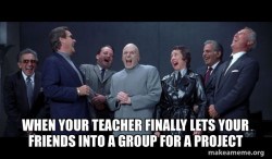 Dr Evil and Henchmen laughing - and then they said