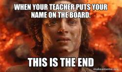 Frodo it's over it's done