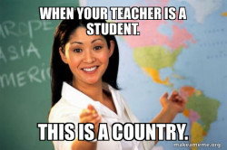 Unhelpful High School Teacher