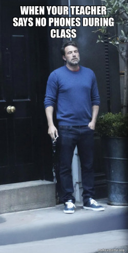 Ben Affleck Smoking