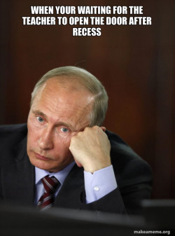 Contemplative Putin