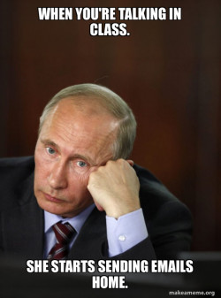 Contemplative Putin