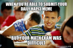 Scumbag Student