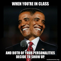Two Faced Obama