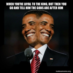 Two Faced Obama