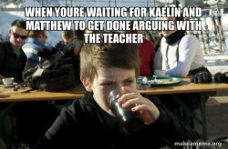 Lazy Elementary School Kid