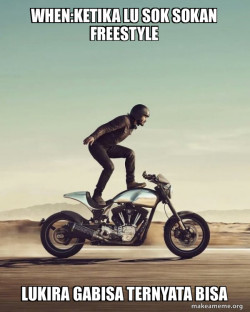 Keanu Reeves Stunt Bike