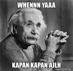 Serious Albert Einstein