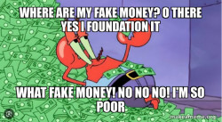 Fake money
