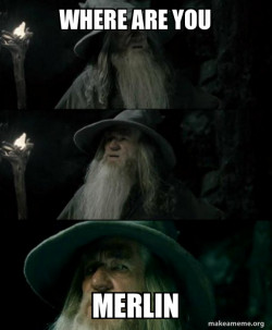 Confused Gandalf