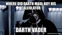Darth Vader - Choke