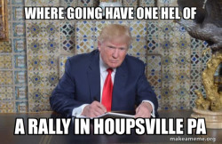 Donald Trump Writing Speech