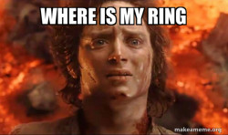 Frodo it's over it's done