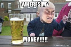 Drunk Baby Bear Grylls