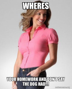 Oblivious Suburban Mom