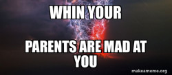 The Gods are Angry
