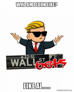Wall Street Bets ( WallStreetBets ) Logo