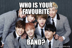 K-Pop Band BTS (Bangtan Boys)