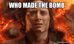 Frodo it's over it's done