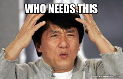 Jackie Chan Why?