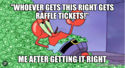 Mr Krabs Money