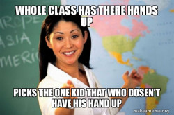 Unhelpful High School Teacher