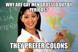 Unhelpful High School Teacher