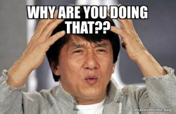 Jackie Chan Why?
