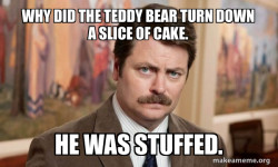 Ron Swanson : I am a Simple Man