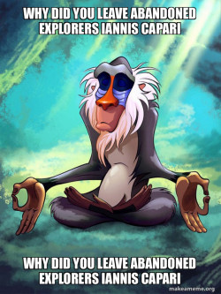 Rafiki Meditating - Lion King