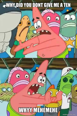 Push It Somewhere Else Patrick